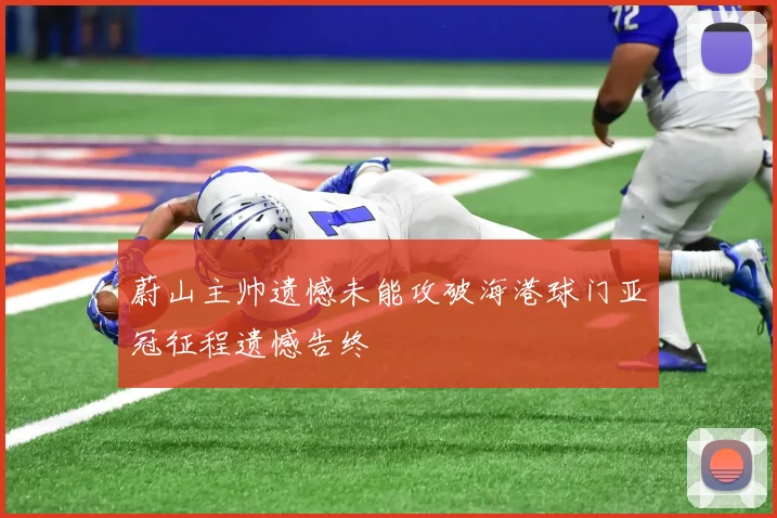 蔚山主帅遗憾未能攻破海港球门亚冠征程遗憾告终